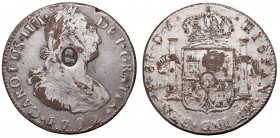 Great Britain
United Kingdom/Bolivia, George III, Forgery 1 dollar/8 reales 1792 
 United Kingdom/Bolivia, George III, Forgery 1 dollar/8 reales 179...