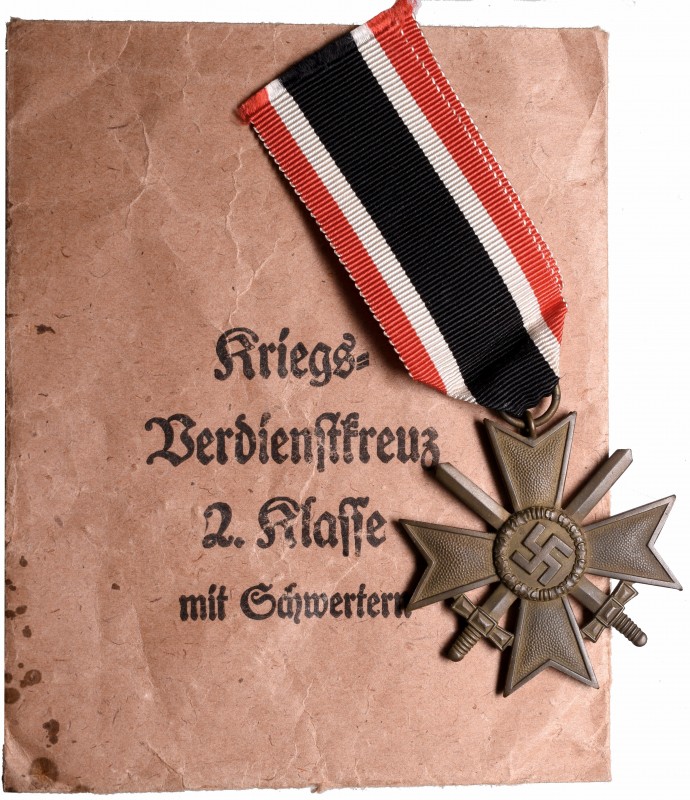 Orders, Decorations, Badges, Militaria
Germany, III Reich, KVK II class with sw...