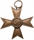 Orders, Decorations, Badges, Militaria
Germany, III Reich, KVK II Class 
 Germany, III Reich, KVK II Class Bardzo ładny egzemplarz. Patyna, nalot. S...