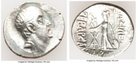 CAPPADOCIAN KINGDOM. Ariobarzanes I Philoromaeus (96-63 BC). AR drachm (17mm, 3.61 gm, 1h). Choice VF. Eusebeia under Mount Argaeus, uncertain date (o...