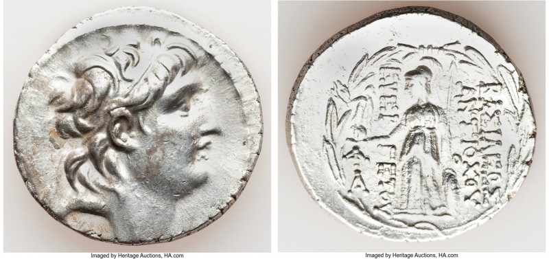 SELEUCID KINGDOM. Antiochus VII Euergetes (Sidetes) (138-129 BC). AR tetradrachm...