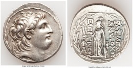 SELEUCID KINGDOM. Antiochus VII Euergetes (Sidetes) (138-129 BC). AR tetradrachm (29mm, 16.35 gm, 1h). XF. Posthumous issue of Cappadocia. Diademed he...
