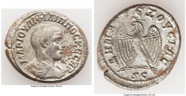 SYRIA. Antioch. Philip II, as Caesar (AD 247-249). BI tetradrachm (28mm, 11.06 gm, 7h). XF. AD 244. MAP IOYΛI ΦIΛIΠΠOC KЄCAP, bare headed, draped and ...