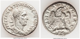 SYRIA. Antioch. Trajan Decius (AD 249-251). BI tetradrachm (25mm, 10.61 gm, 7h). XF. 3rd issue, 1st officina, AD 250-251. AYT K Γ MЄ KY TPAIANOC ΔЄKIO...