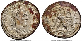 SYRIA. Antioch. Trajan Decius (AD 249-251). BI tetradrachm (27mm, 10.09 gm, 1h). NGC MS 4/5 - 3/5. 3rd issue, 3rd officina, AD 250-251. AYT K Γ MЄ KY ...
