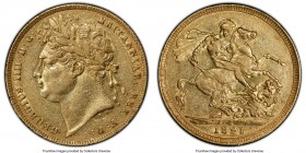 George IV gold Sovereign 1821 XF45 PCGS, KM682, S-3800. AGW 0.2355 oz. 

HID09801242017

© 2020 Heritage Auctions | All Rights Reserved