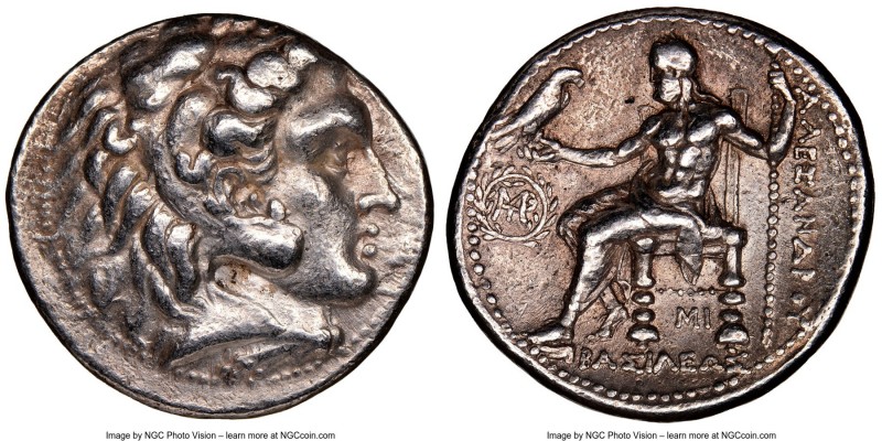 MACEDONIAN KINGDOM. Alexander III the Great (336-323 BC). AR tetradrachm (28mm, ...