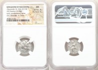 MACEDONIAN KINGDOM. Alexander III the Great (336-323 BC). AR drachm (18mm, 4.28 gm, 11h). NGC MS 4/5 - 5/5. Posthumous issue of Abydus, ca. 310-301 BC...