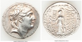 SELEUCID KINGDOM. Antiochus VII Euergetes (Sidetes) (138-129 BC). AR tetradrachm (28mm, 16.61 gm, 12h). Choice XF. Antioch on the Orontes. Diademed he...