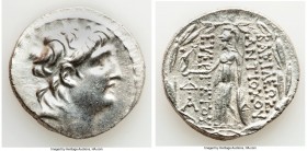 SELEUCID KINGDOM. Antiochus VII Euergetes (Sidetes) (138-129 BC). AR tetradrachm (30mm, 16.67 gm, 12h). XF. Posthumous issue of Cappadocia. Diademed h...