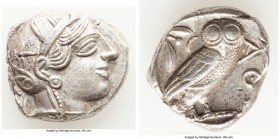 NEAR EAST or EGYPT. Ca. 5th-4th centuries BC. AR tetradrachm (24mm, 17.14 gm, 8h). XF. Head of Athena right, wearing crested Attic helmet ornamented w...