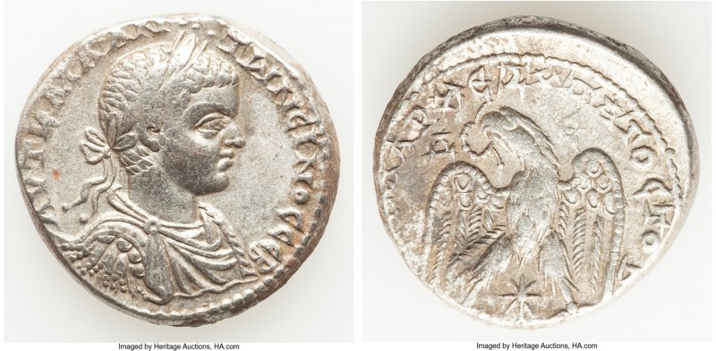 SYRIA. Seleucis and Pieria. Antioch. Elagabalus (AD 253-254). BI tetradrachm (27...