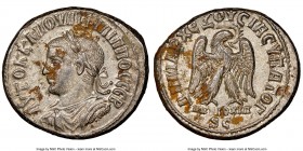 SYRIA. Antioch. Philip II, as Augustus (AD 247-249). BI tetradrachm (27mm, 11.67 gm, 12h). NGC Choice AU 5/5 - 4/5. AD 247. AYTOK K M IOYΛI ΦIΛIΠΠOC C...