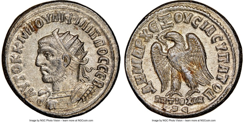 SYRIA. Antioch. Philip I (AD 244-249). BI tetradrachm (26mm, 6h). NGC AU. AD 248...