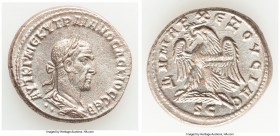 SYRIA. Antioch. Trajan Decius (AD 249-251). BI tetradrachm (27mm, 12.11 gm, 6h). XF. 3rd issue, 2nd officina, AD 250-251. AYT K Γ MЄ KY TPAIANOC ΔЄKIO...