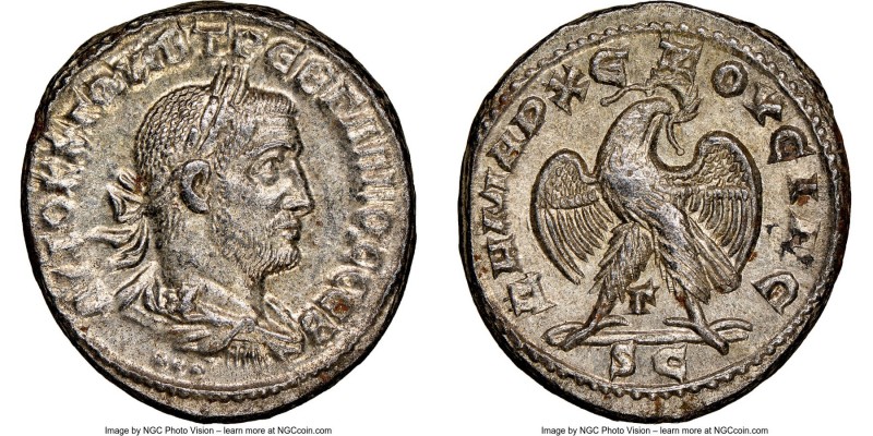 SYRIA. Antioch. Trebonianus Gallus (AD 251-253). BI tetradrachm (27mm, 12.82 gm,...