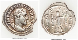 Maximinus I (AD 235-238). AR denarius (20mm, 2.72 gm, 7h). VF. Rome, AD 236. IMP MAXIMINVS PIVS AVG, laureate, draped, cuirassed bust right, seen from...