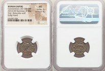 Constantinople Commemorative (ca. AD 330-340). AE3 or BI nummus (18mm, 2.38 gm, 12h). NGC MS 4/5 - 4/5. Trier, 1st officina, AD 330-331, struck under ...