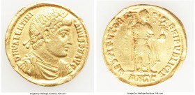 Valentinian I, Western Roman Empire (AD 364-375). AV solidus (21mm, 4.03 gm, 11h). VG. Antioch, 1st period, 3rd officina, ca. 25 February AD 364-24 Au...