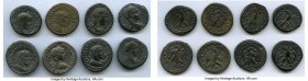 ANCIENT LOTS. Roman Provincial. AD 3rd century. Lot of eight (8) BI tetradrachms. XF. Includes: BI tetradrachm (8), various rulers. Total eight (8) co...