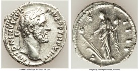 ANCIENT LOTS. Roman Imperial. Lot of two (2) AR denarii. XF. Includes: Antoninus Pius // Severus Alexander. Two (2) coins in lot. SOLD AS IS, NO RETUR...