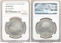 Central American Republic 8 Reales 1842/37 NG-MA AU Details (Reverse Damage) NGC, Nueva Guatemala mint, KM4.

HID09801242017

© 2020 Heritage Auct...