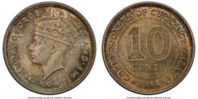 British Colony. George VI 10 Cents 1941 MS65 PCGS, British Royal mint, KM4. Two year type. 

HID09801242017

© 2020 Heritage Auctions | All Rights...