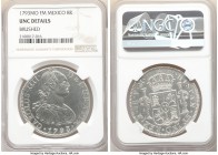 Charles IV 8 Reales 1793 Mo-FM UNC Details (Brushed) NGC, Mexico City mint, KM109. Fully struck. 

HID09801242017

© 2020 Heritage Auctions | All ...