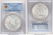 Estados Unidos 2 Pesos 1921-Mo AU55 PCGS, Mexico City mint, KM462. Centennial of Independence, one year type. 

HID09801242017

© 2020 Heritage Au...