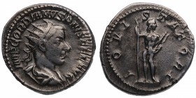 242-244 dC. Gordiano III. Antioquía. Antoniniano. Ae. IOVIS EBC-. Est.35.