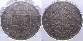 1728. Felipe V (1700-1746). Madrid. 8 reales. JJ. Cal 693. Ag. NGC 21022387-032. EBC. Est.775.