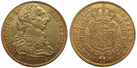 1788. Carlos III (1759-1788). Madrid. 4 escudos. A&C 345. Au. Muy bella. Brillo original. SC / SC-. Est.1250.