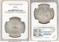 Republic 8 Reales 1852 Do-JMR AU53 NGC, Durango mint, KM377.4, DP-Do31. More elusive condition for the date, with a typically soft strike towards the ...