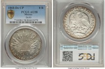 Republic 8 Reales 1868 Do-CP AU58 PCGS, Durango mint, KM377.4, DP-Do50. Very lightly circulated.

HID09801242017

© 2020 Heritage Auctions | All Right...