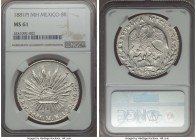 Republic 8 Reales 1881 Pi-MH MS61 NGC, San Luis Potosi mint, KM377.12, DP-Pi70. With faint handling that defines the grade.

HID09801242017

© 2020 He...