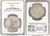 Republic 8 Reales 1864 Zs-MO MS62 NGC, Zacatecas mint, KM377.13, DP-Zs49. A lustrous specimen with variegated toning. 

HID09801242017

© 2020 Heritag...