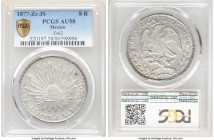 Republic 8 Reales 1877 Zs-JS AU58 PCGS, Zacatecas mint, KM377.13, DP-Zs62.

HID09801242017

© 2020 Heritage Auctions | All Rights Reserve
