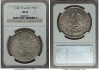 Republic Peso 1901 Zs-FZ MS63 NGC, Zacatecas mint, KM409.3. Light silvery toning with all the eagle's breast feathers quite distinct.

HID09801242017
...