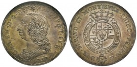 Carlo Emanuele III Secondo Periodo 1755-1773 
Scudo Nuovo da 6 lire, Torino, 1757, AG 35.20 g.
Ref : MIR 946c (R), Sim. 33/3, Biaggi 811c
Conservation...