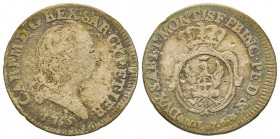 Carlo Emanuele III Secondo Periodo 1755-1773 
7.6 Soldi, Torino, 1755, Mi 4.06 g.
Ref : MIR 950a, Biaggi 815 
Conservation : TB