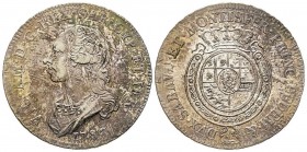 Vittorio Amedeo III 1773-1796 
Mezzo Scudo da 3 Lire, Torino, 1786, AG 17.59 g. 
Ref : MIR 988m (R2), Biaggi 849n
Conservation : Superbe