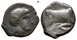 Sicily. Agyrium circa 420-405 BC. Hemilitron Æ
