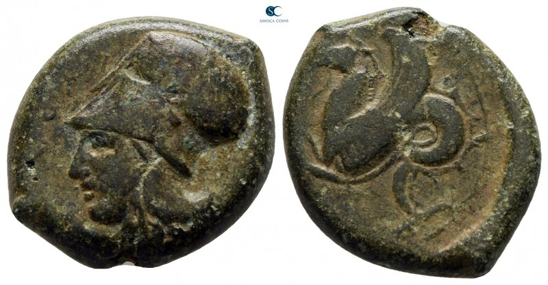 Sicily. Syracuse circa 390 BC. 
Bronze Æ

20 mm., 6,55 g.



nearly very ...