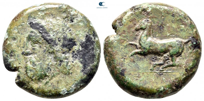 Sicily. Syracuse circa 339-334 BC. 
Bronze Æ

28 mm., 20,70 g.



nearly ...