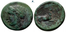 Sicily. Syracuse circa 295-278 BC. Bronze Æ