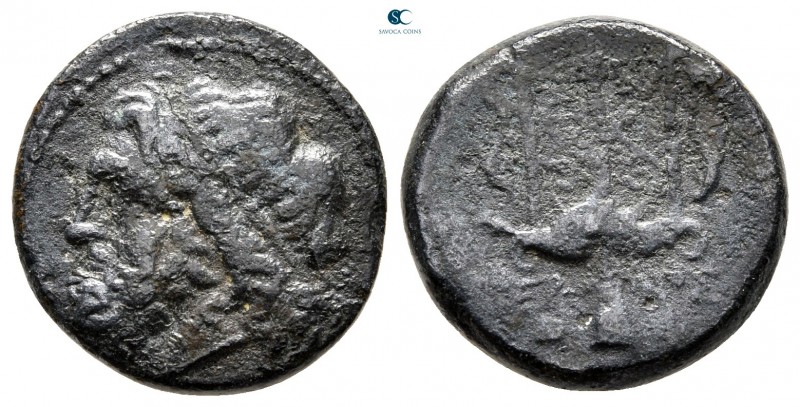 Sicily. Syracuse. Hieron II 275-215 BC. 
Bronze Æ

20 mm., 6,83 g.



ver...