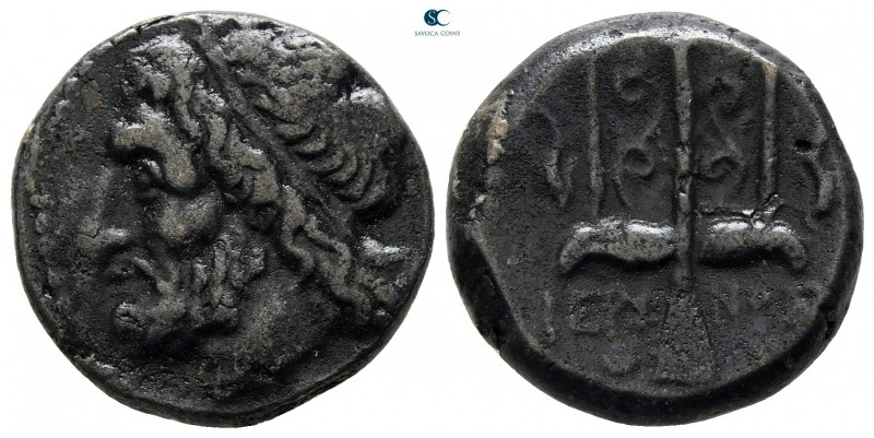 Sicily. Syracuse. Hieron II 275-215 BC.
Bronze Æ

19 mm., 6,72 g.

nearly v...