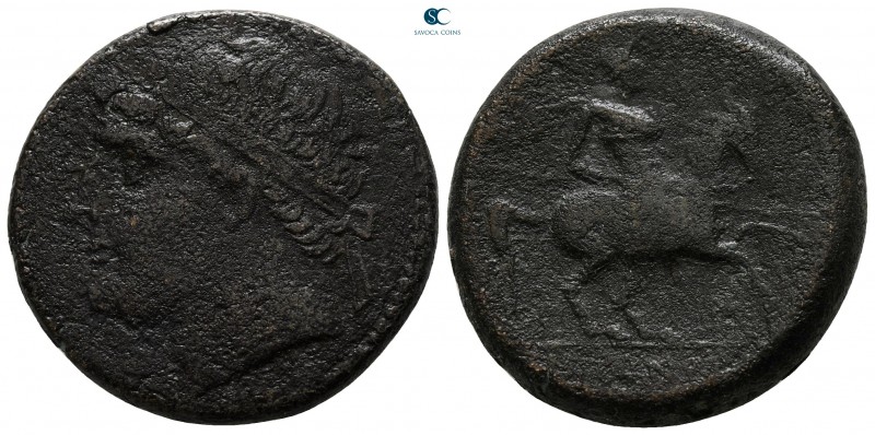 Sicily. Syracuse. Hieron II 275-215 BC. 
Bronze Æ

27 mm., 15,69 g.



ne...