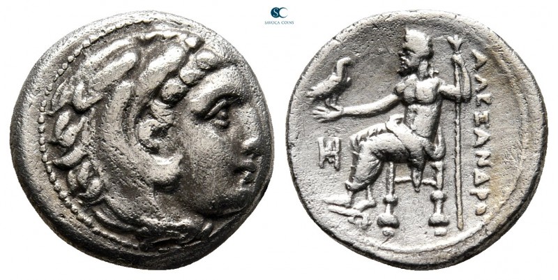 Kings of Macedon. Miletos (?). Alexander III "the Great" 336-323 BC. 
Drachm AR...