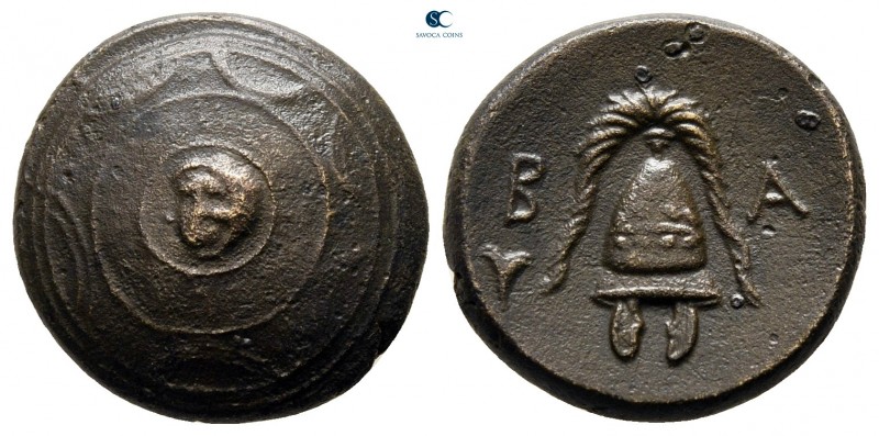 Kings of Macedon. Sardeis. Alexander III "the Great" 336-323 BC. 
Half Unit Æ
...